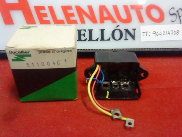 REGULADOR ALTERNADOR CITROEN VISA Y GS DUCELLIER 511004=NK 1441